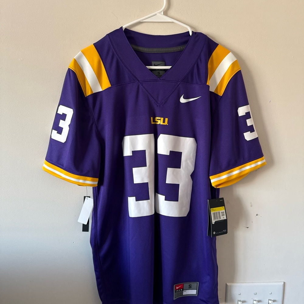 Men’s Nike Jamal Adams #33 LSU Tigers NCAA Jersey Authentic Sz S - NWT RARE